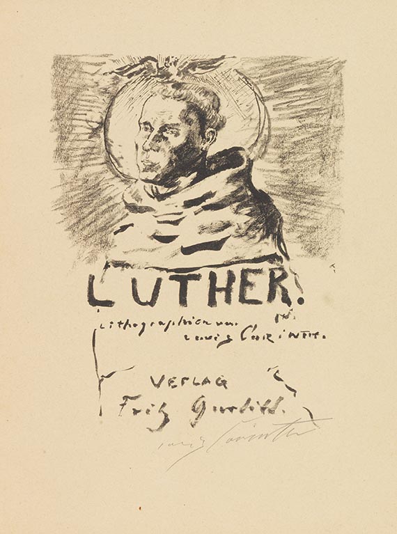 Lovis Corinth - Martin Luther. Vorzugsausgabe