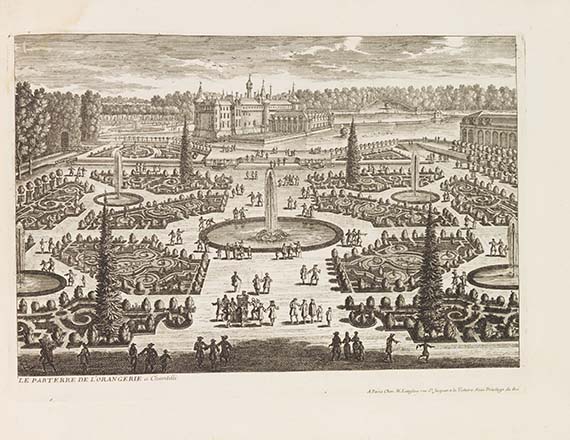 Gabriel Perelle - Les places, portes, fontaines, eglises, et maisons de Paris. 2 Bände - Weitere Abbildung