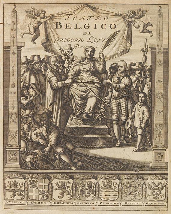 Gregorio Leti - Teatro Belgico. 2 Bände - Weitere Abbildung