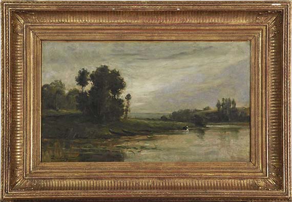 Charles-François Daubigny - Bords de l’Oise - Rahmenbild