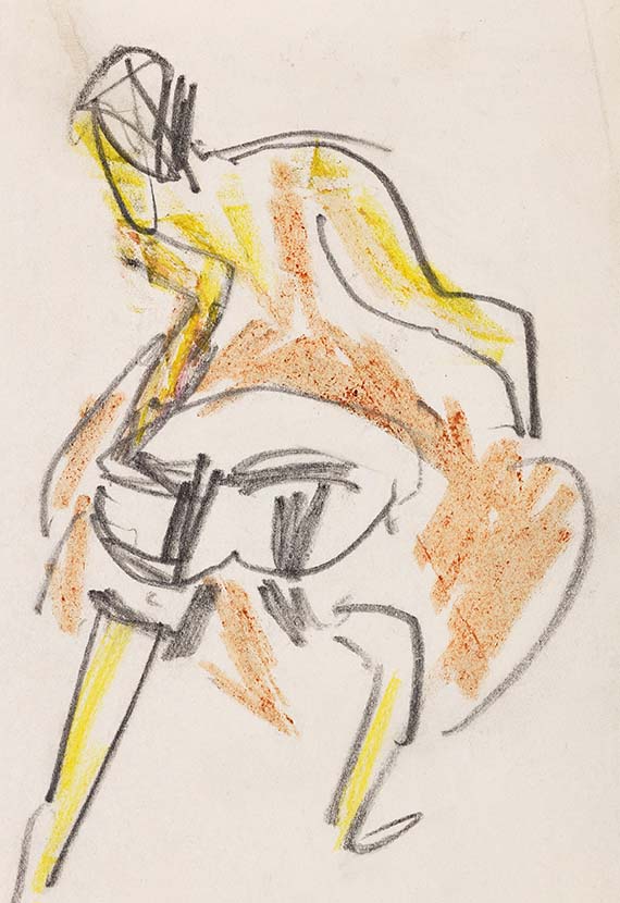 Ernst Ludwig Kirchner - Cancan-Tänzerin