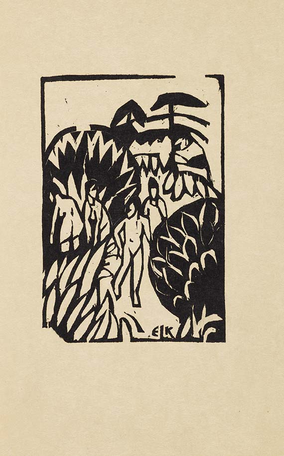 Erich Heckel - und Ernst Ludwig Kirchner  – Jahresbericht von 1911/12 - Weitere Abbildung