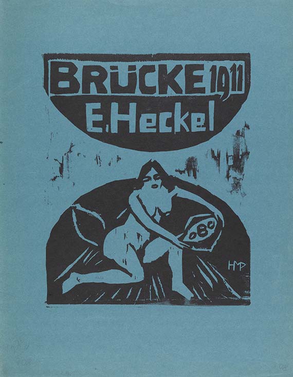  Mappenwerk / Portfolio - 6. Jahresmappe der Künstlergruppe "Brücke", gewidmet Erich Heckel - Weitere Abbildung