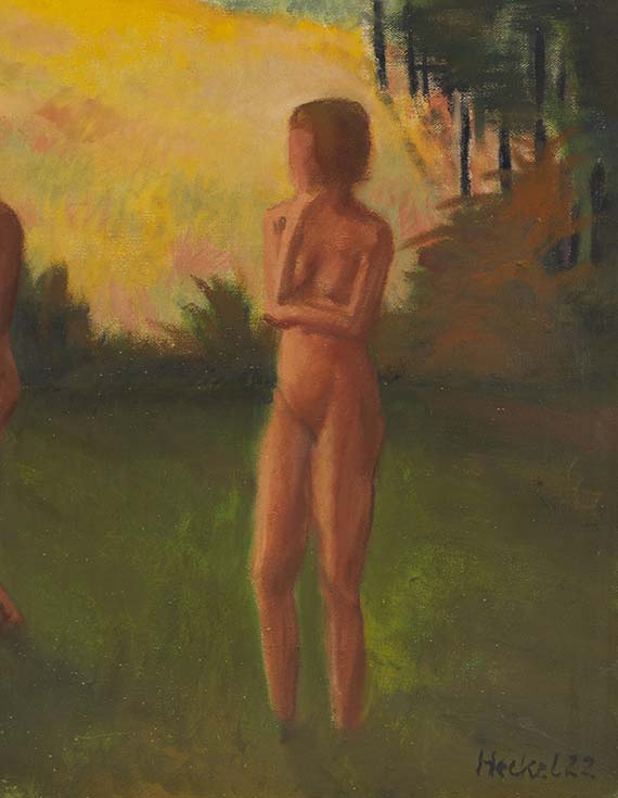 Erich Heckel - Frauen im Wald - Weitere Abbildung