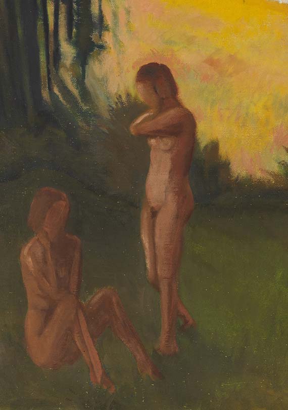 Erich Heckel - Frauen im Wald - Weitere Abbildung