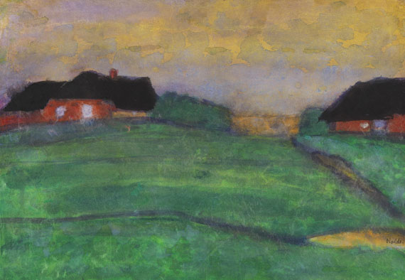 Emil Nolde - Marschlandschaft