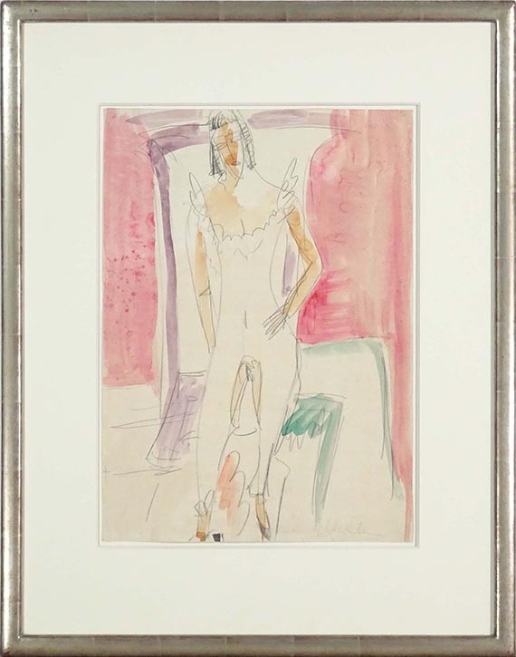 Kirchner - In Hemdhose (Frau in Hose, Berlin)