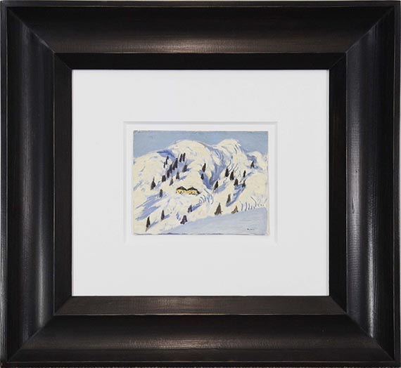 Alfons Walde - Winterlandschaft - Rahmenbild