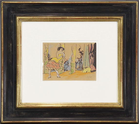 Hermann Max Pechstein - Varieté - Rahmenbild