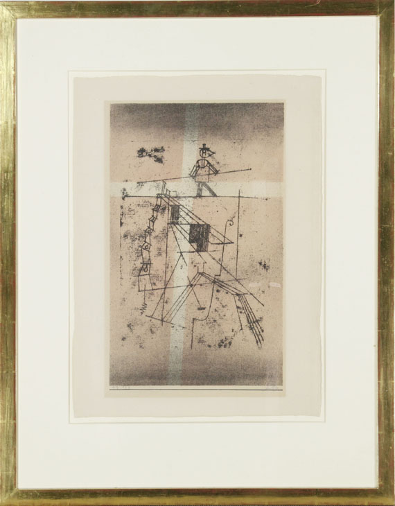 Paul Klee - Seiltänzer - Rahmenbild