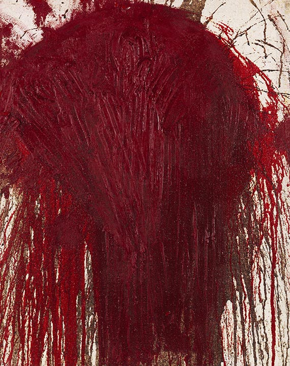 Hermann Nitsch - Schüttbild