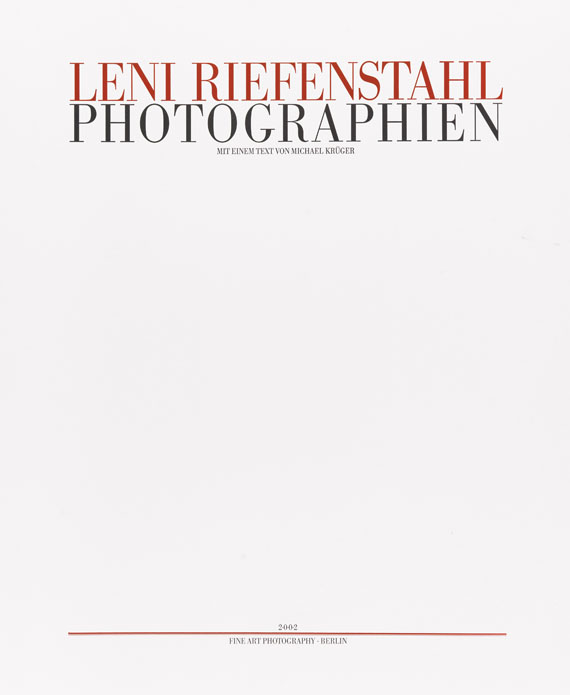 Leni Riefenstahl - Nuba Portfolio - Weitere Abbildung