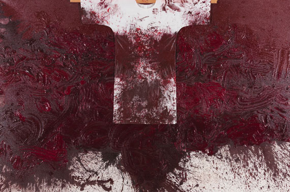 Hermann Nitsch - Ohne Titel (64. Malaktion, Rovereto, 2012)