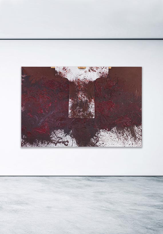 Hermann Nitsch - Ohne Titel (64. Malaktion, Rovereto, 2012)