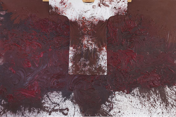 Hermann Nitsch - Ohne Titel (64. Malaktion, Rovereto, 2012)