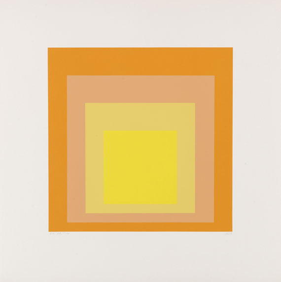 Josef Albers - 3 Bll.: Homage to the Square - Weitere Abbildung