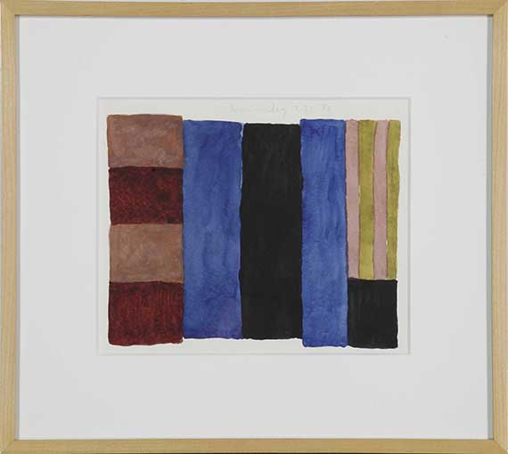 Sean Scully - 7.21.86 - Rahmenbild