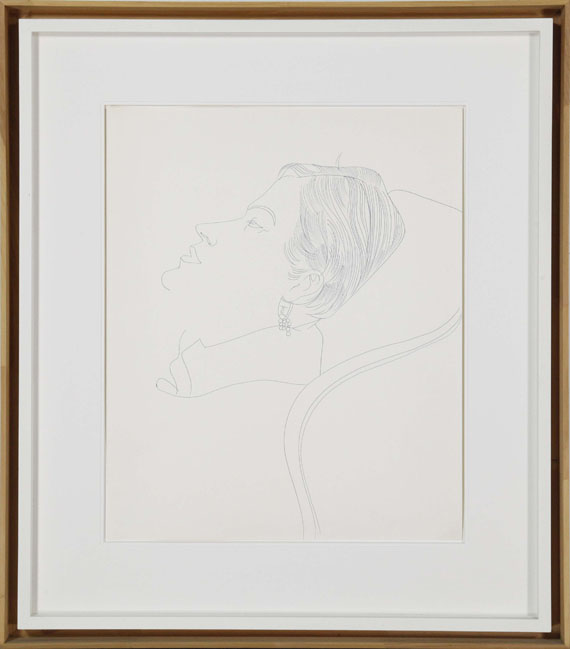 Andy Warhol - Unidentified Female - Rahmenbild