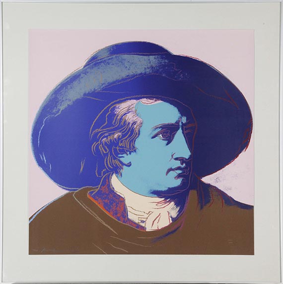 Andy Warhol - Goethe - Rahmenbild