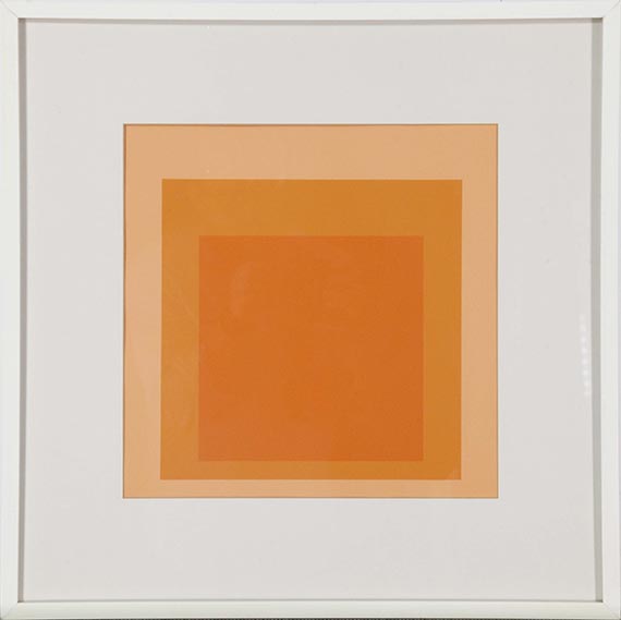 Josef Albers - 3 Bll.: Homage to the Square - Rahmenbild