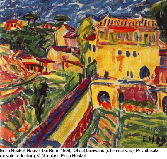 Erich Heckel - Landschaft bei Rom - Weitere Abbildung