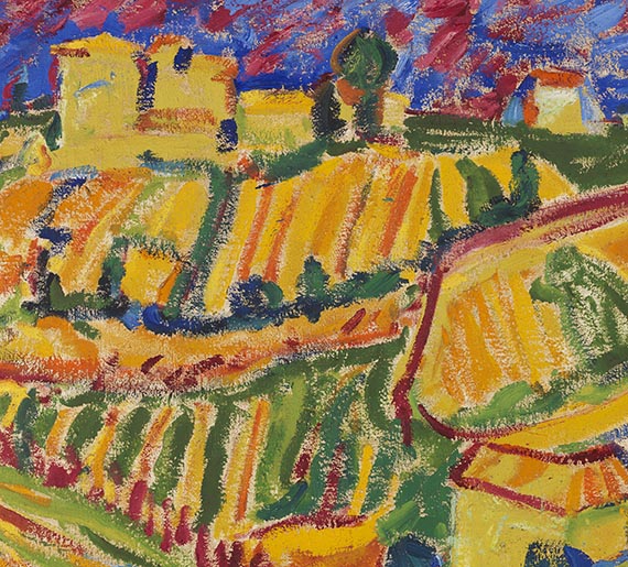 Erich Heckel - Landschaft bei Rom - Weitere Abbildung