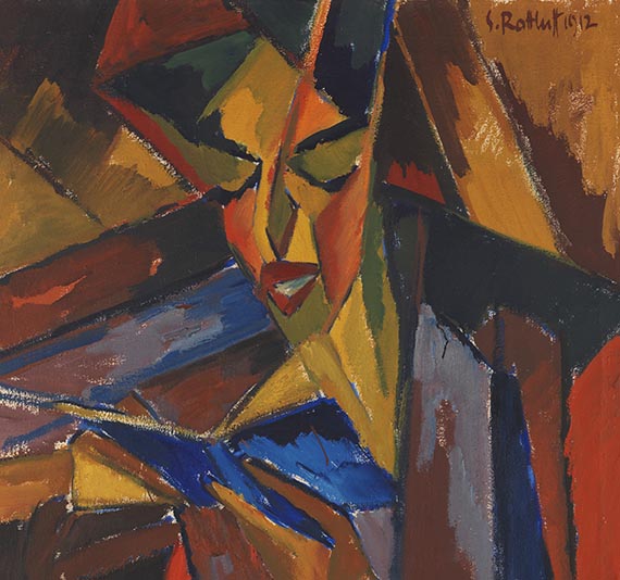 Karl Schmidt-Rottluff - Lesende (Else Lasker-Schüler) - Weitere Abbildung