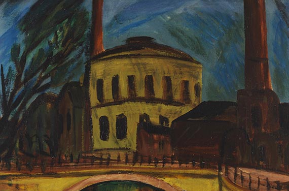 Erich Heckel - Gaswerk am Luisenufer - Weitere Abbildung