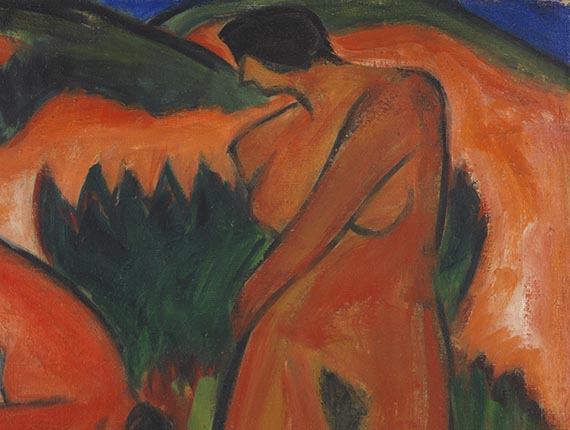 Karl Schmidt-Rottluff - Rote Düne - Weitere Abbildung