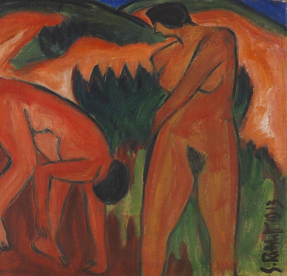 Karl Schmidt-Rottluff - Rote Düne - Weitere Abbildung