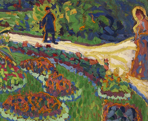 Ernst Ludwig Kirchner - Im Park - Weitere Abbildung