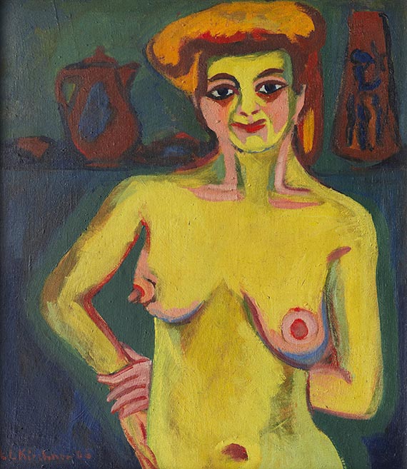 Ernst Ludwig Kirchner - Das blaue Mädchen in der Sonne - Weitere Abbildung