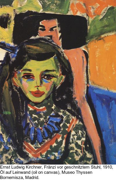 Ernst Ludwig Kirchner - Das blaue Mädchen in der Sonne - Weitere Abbildung