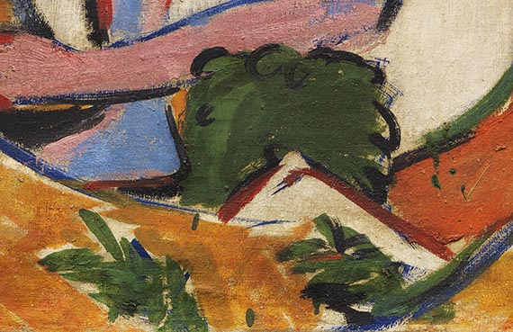 Ernst Ludwig Kirchner - Das blaue Mädchen in der Sonne - Weitere Abbildung