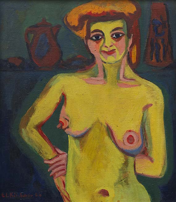 Ernst Ludwig Kirchner - Das blaue Mädchen in der Sonne - Weitere Abbildung