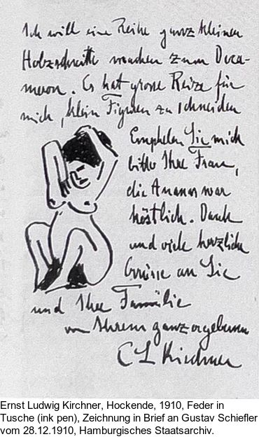Ernst Ludwig Kirchner - Hockende - Weitere Abbildung