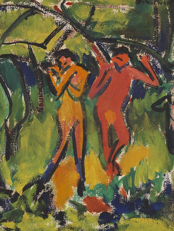 Ernst Ludwig Kirchner - Im Wald - Weitere Abbildung