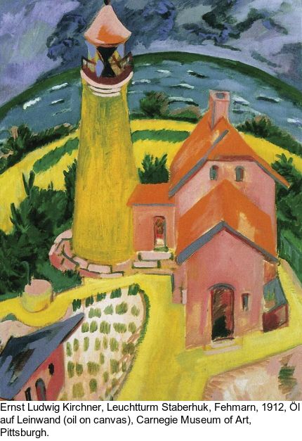 Ernst Ludwig Kirchner - Fehmarnküste mit Leuchtturm - Weitere Abbildung