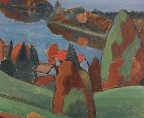 Gabriele Münter - Blick über den Staffelsee - Weitere Abbildung