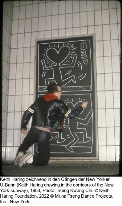 Keith Haring - Subway Drawing - Weitere Abbildung