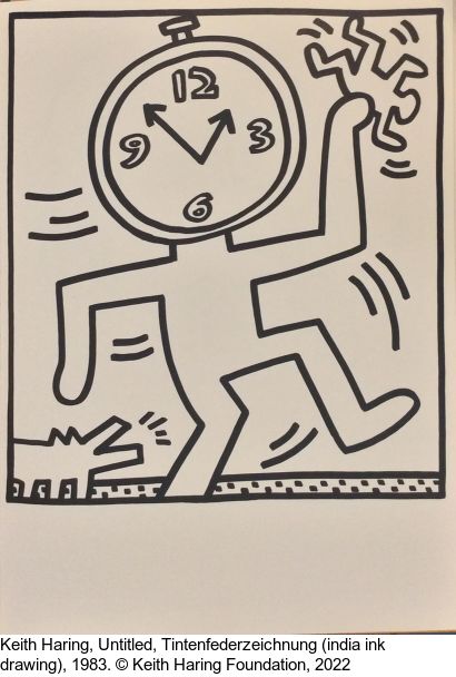Keith Haring - Subway Drawing