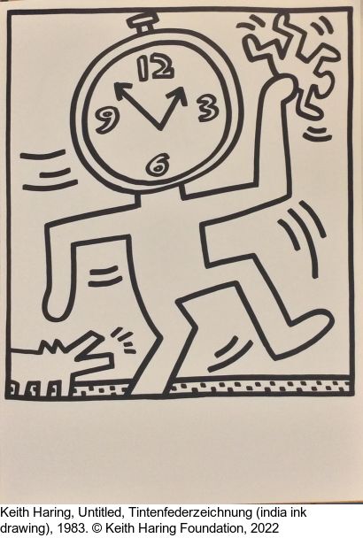 Keith Haring - Subway Drawing - Weitere Abbildung