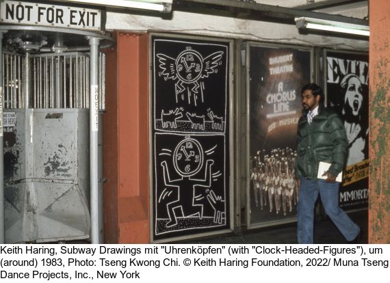 Keith Haring - Subway Drawing