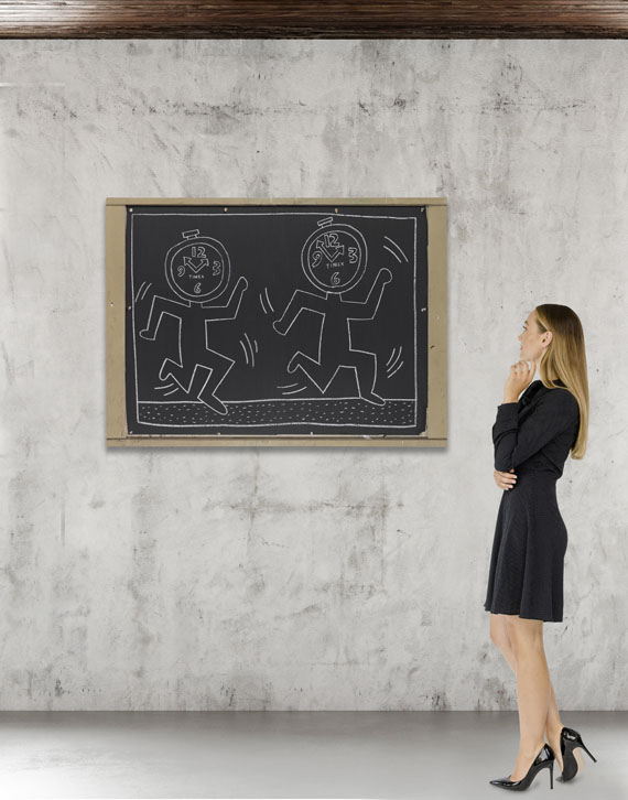 Keith Haring - Subway Drawing - Weitere Abbildung