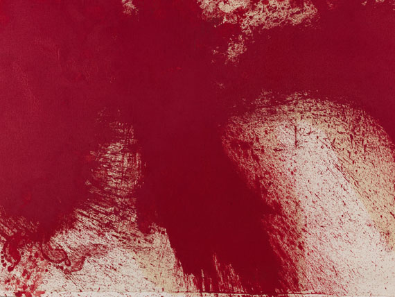 Hermann Nitsch - Schüttbild (19. Malaktion, Prinzendorf, 1986) - Weitere Abbildung