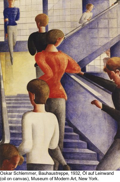 Oskar Schlemmer - Vierergruppe mit Grau - Weitere Abbildung