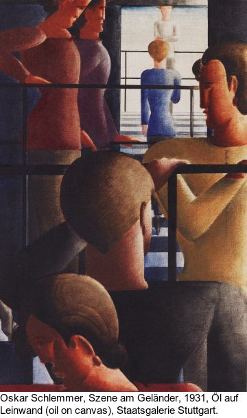 Oskar Schlemmer - Vierergruppe mit Grau - Weitere Abbildung