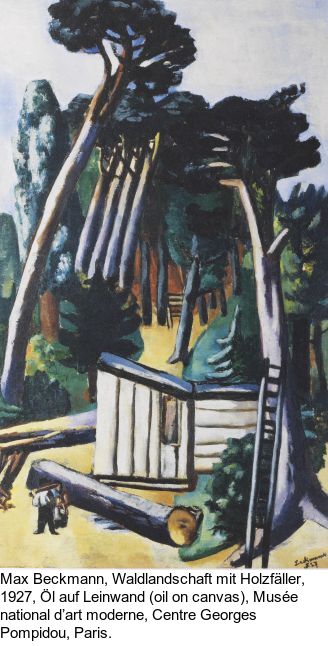 Max Beckmann - Holzsäger im Wald - Weitere Abbildung