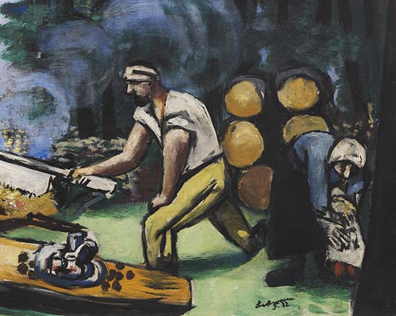 Max Beckmann - Holzsäger im Wald - Weitere Abbildung