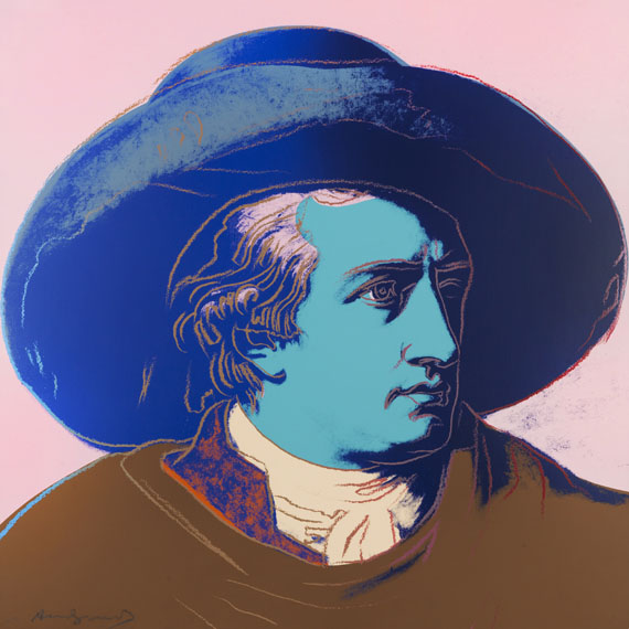 Andy Warhol - Goethe - Weitere Abbildung